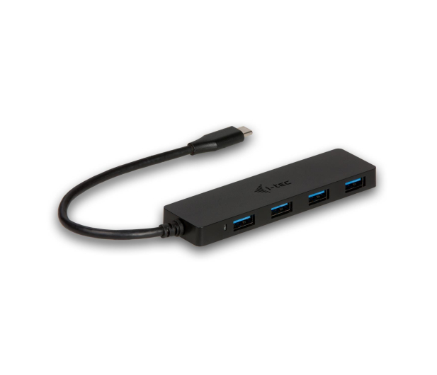 I-TEC USB-C Slim HUB 4x USB 3.0 20 cm kabel USB-C C31HUB404 - 518381 - zdjęcie 2